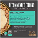 Wet Cat Food Topper - SOLUTIONS - Skin + Coat - Salmon Recipe in Broth