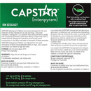 CAPSTAR Fast Acting Oral Flea Treatment For Dogs 11-57 kg, 6×57mg tablets