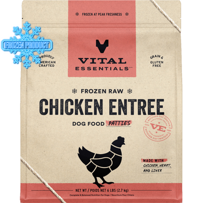 Dog Frozen Raw - Chicken Entree - Patties