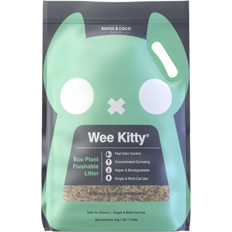 Wee Kitty Eco Plant Clumping Tofu Cat Litter