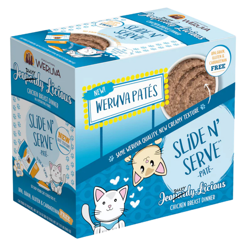 Slide N' Serve - 猫咪妙鲜包 - Jeopurrdy Licious - 鸡胸肉肉酱