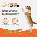 天然狗咬棒 - 5英寸无生皮鸡肉配方 - 适用于所有狗狗