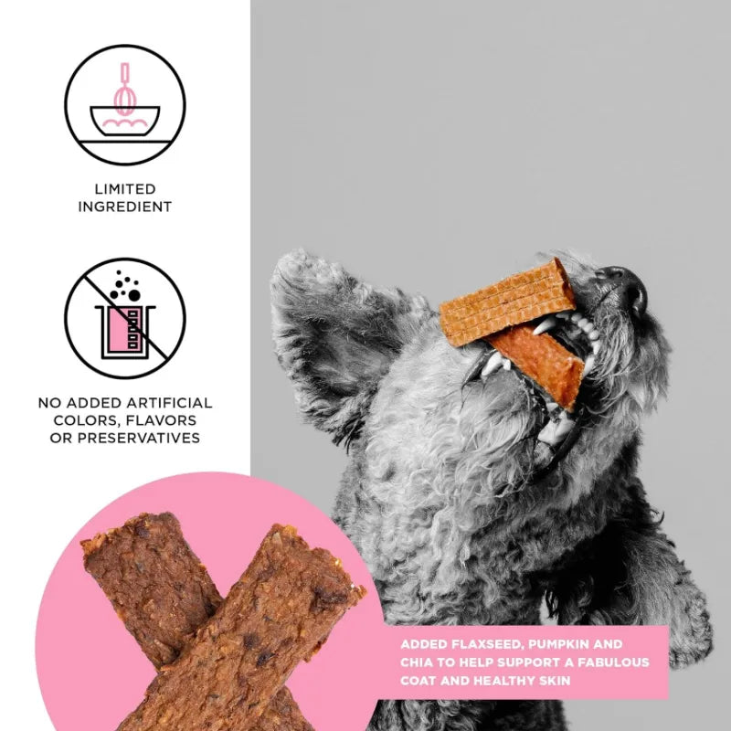 Jerky Dog Treat - SKIN & COAT - Salmon Jerky