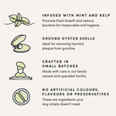 Natural Dental Dog Treat - Plaque Busters Advanced Double Fresh Dental Sticks, 7" (10 pcs)