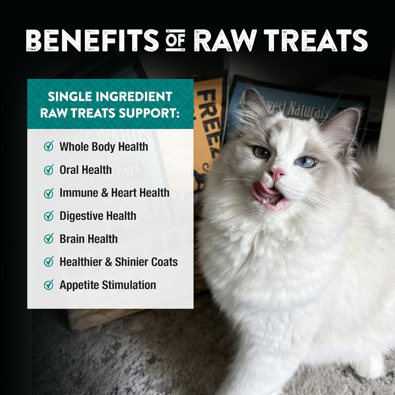 Freeze Dried Treat for Dogs & Cats - RAW REWARDS - Chicken Liver - 3 oz