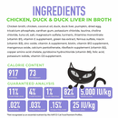 Wet Cat Food - SILVER MOUSSE - Chicken, Duck & Duck Liver in Broth