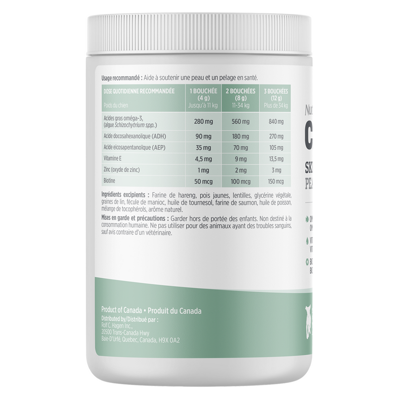 Dog Supplement - CARE - Skin & Coat - 100 chews