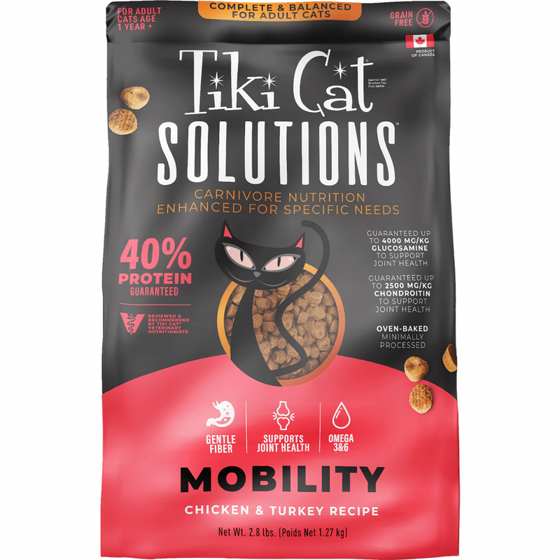 Dry Cat Food - SOLUTIONS - Mobility - Chicken & Turkey Recipe - Adult