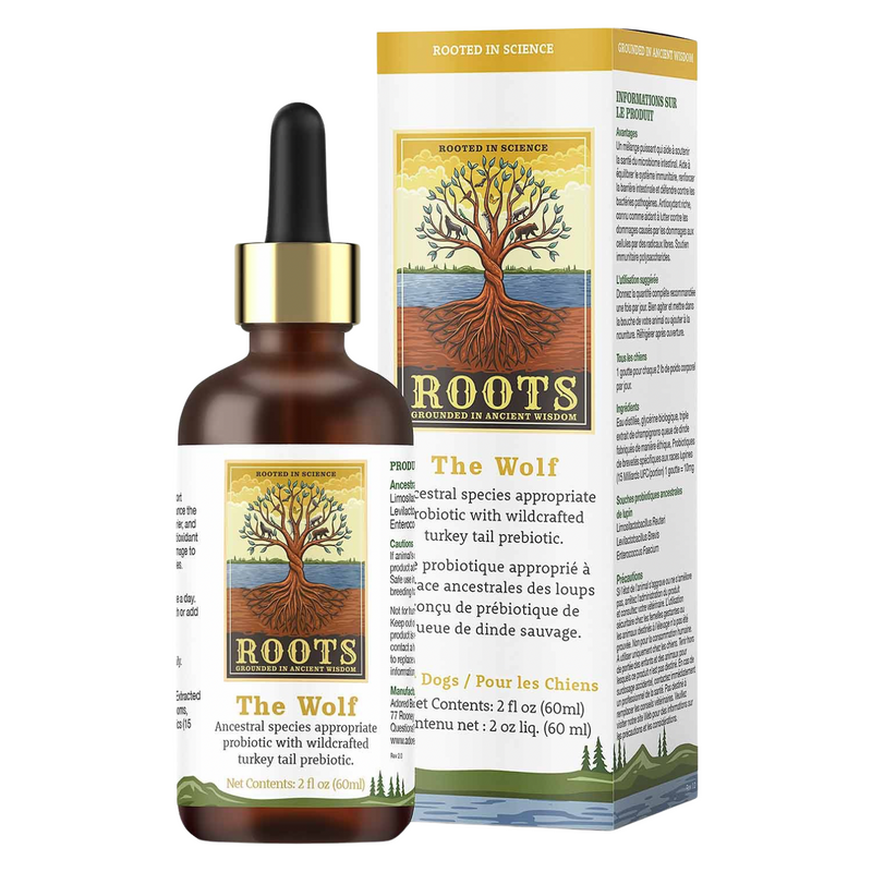 Dog & Cat Supplement - The Wolf - Species Appropriate Probiotic - 60 ml