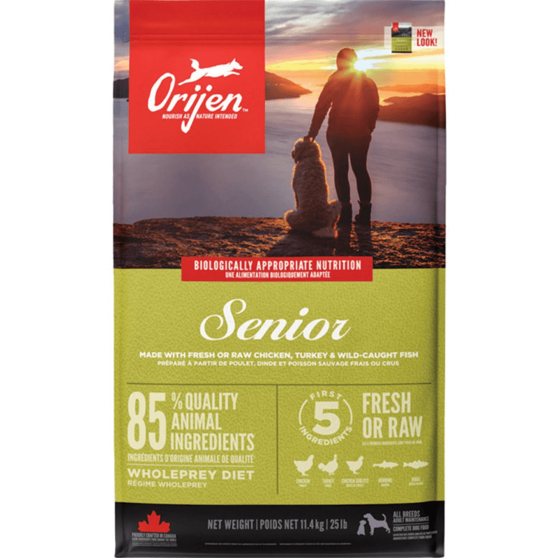 Dry Dog Food - Senior - J & J Pet Club - Orijen