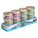 Nourriture pour chats en conserve - BFF OMG - Rainbow Road - Pack de variétés - 12 x 2,8 oz