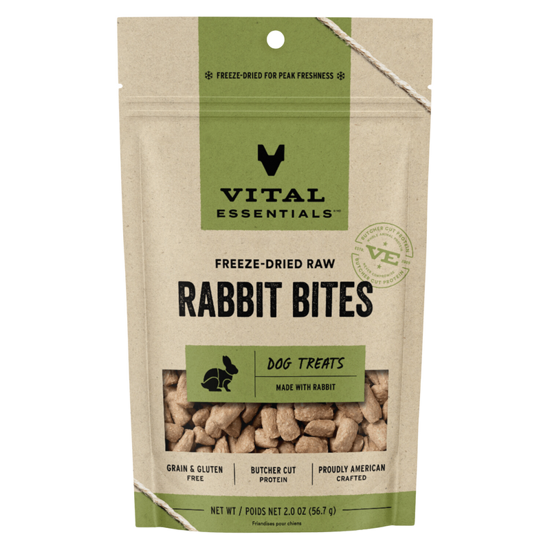 Freeze Dried Dog Treat - Rabbit Bites