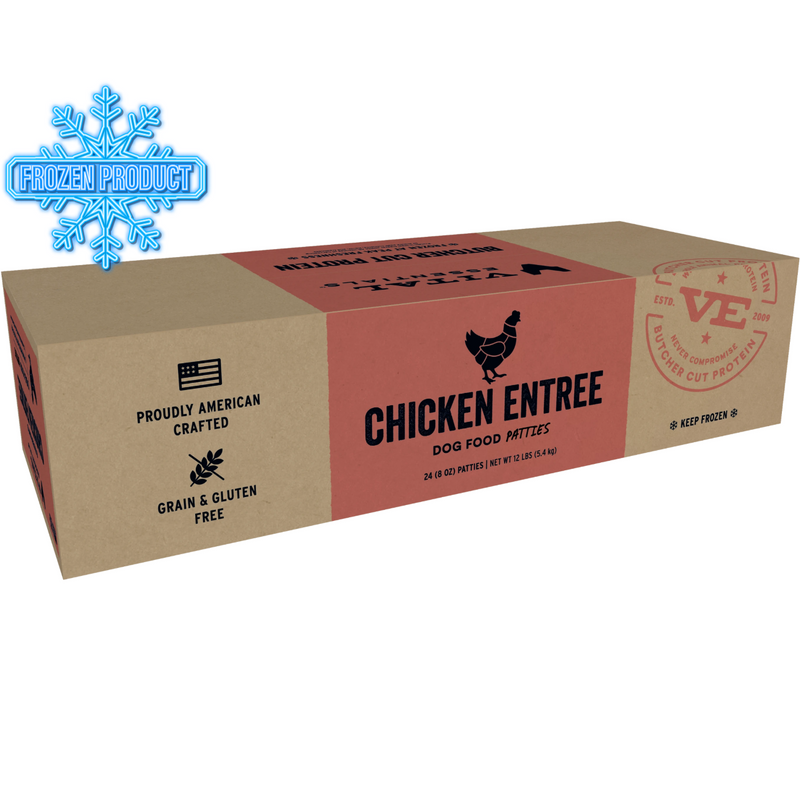 *(Please Use By 2026-02-14)* Dog Frozen Raw - Chicken Entree - Patties