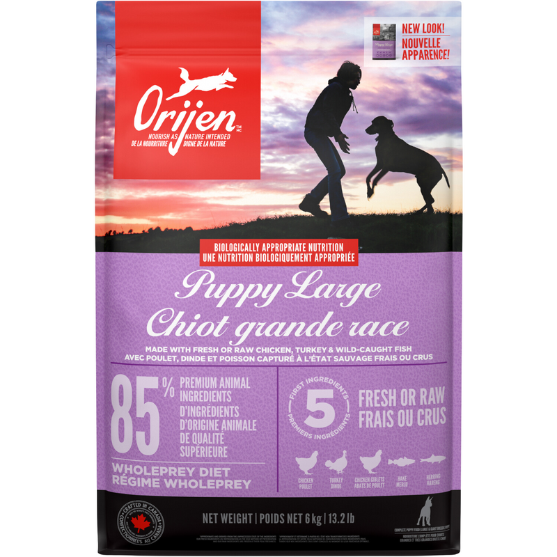 Nourriture de chien sèche - chiot grand