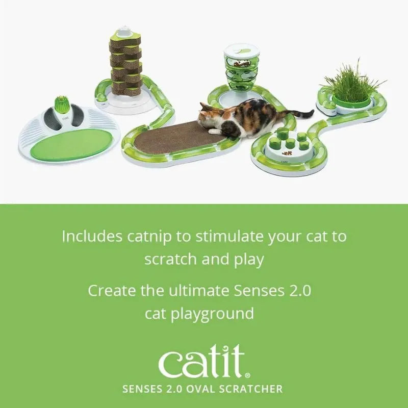 Cat Scratcher - Senses 2.0 Playground - Oval Scratcher