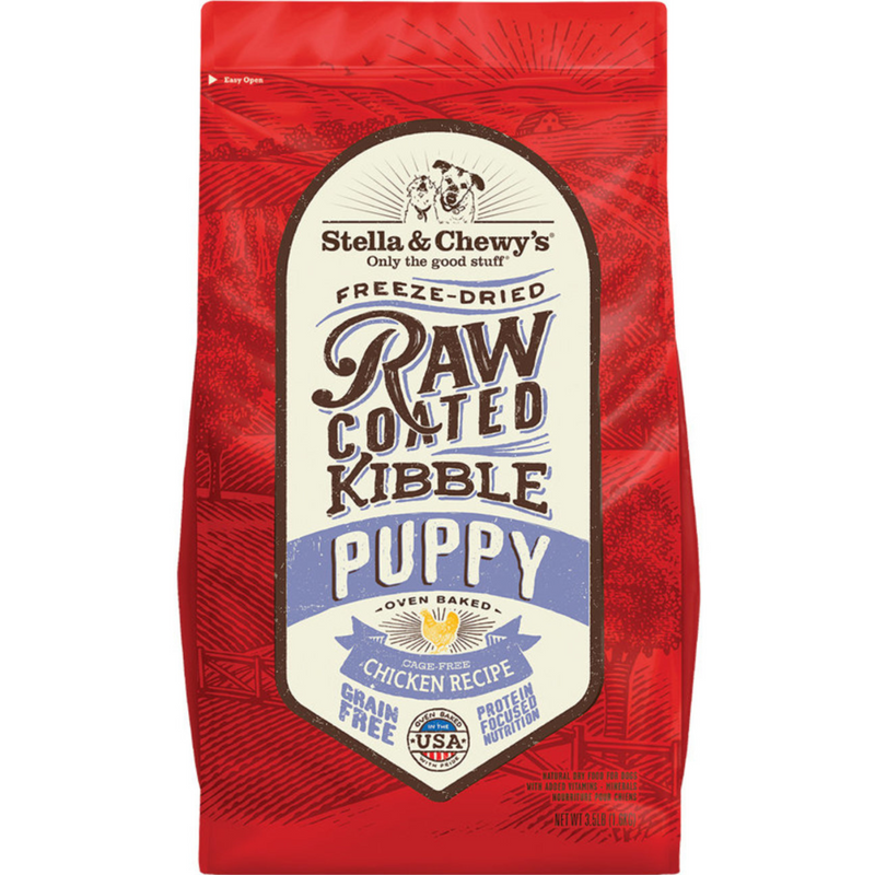 Dry Dog Food - Raw Coated - Grain Free - PUPPY Chicken