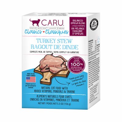 Wet Cat Food - Classic - Turkey Stew - 5.5 oz