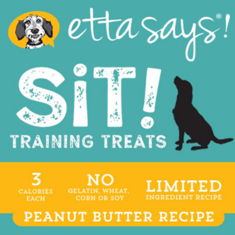 Dog Training Treat - SiT! - Limited Ingredient - Peanut Butter Recipe - 6 oz