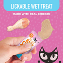 Lickable Cat Treat - BABY STIX - Chicken in Creamy Gravy - Kitten