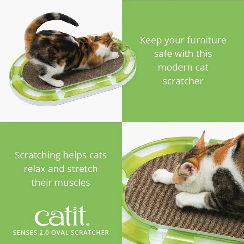 Cat Scratcher - Senses 2.0 Playground - Oval Scratcher