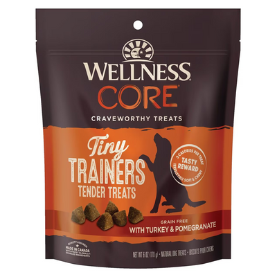 Dog Training Treat - TINY TRAINERS TENDER - Grain Free Turkey & Pomegranate - 6 oz