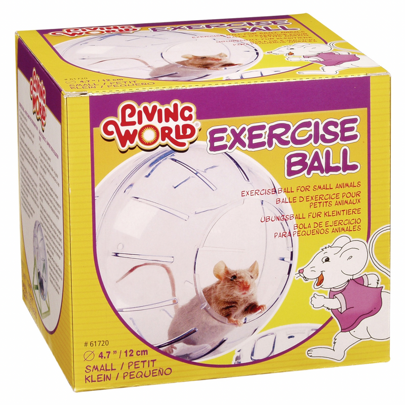 Exercise Ball with Stand For Dwarf Hamsters & Mice - Small (4.7")