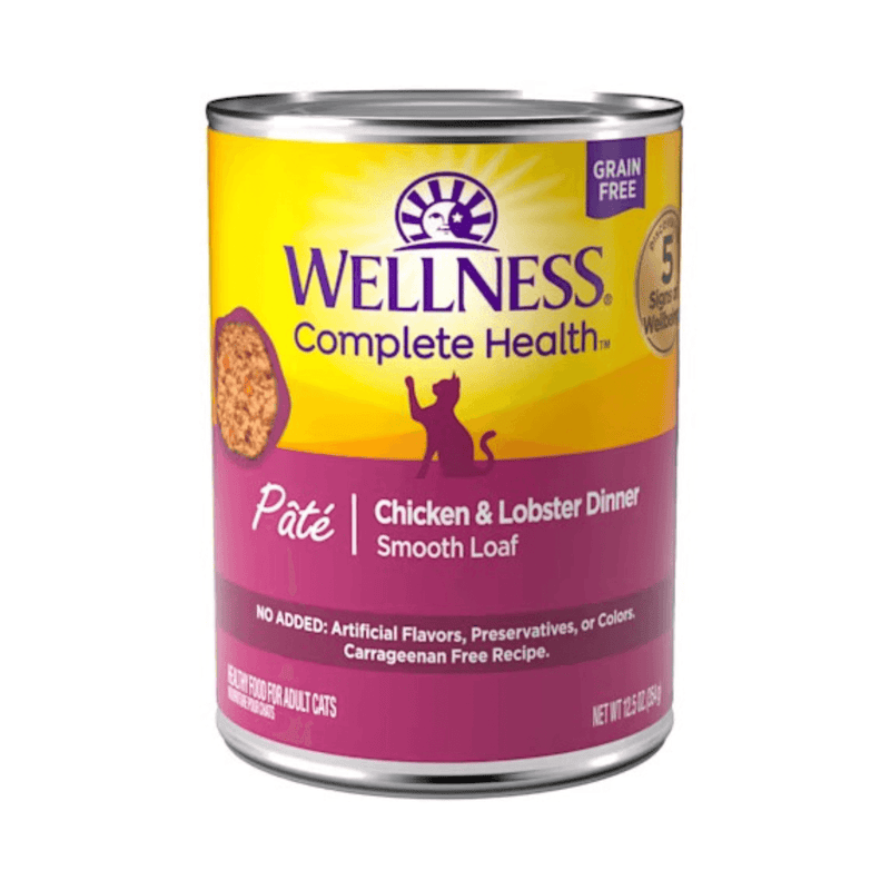 Canned Cat Food - COMPLETE HEALTH - Pâté - Chicken & Lobster Dinner - J & J Pet Club - Wellness