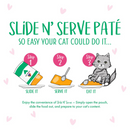 Wet Cat Food - BFF PLAY SNS Paté - Tiptoe - Chicken & Turkey Dinner in a Hydrating Purée