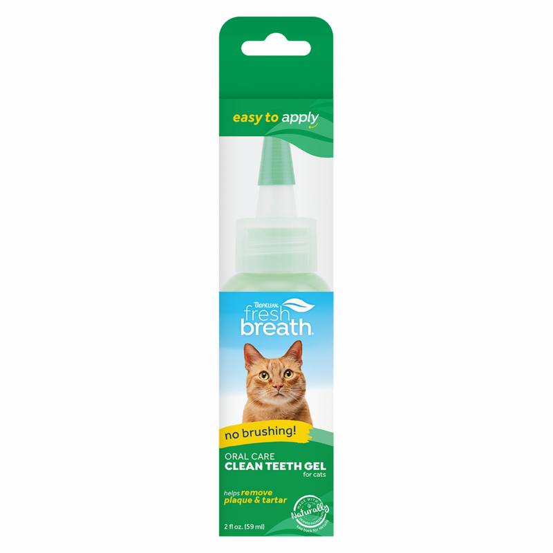 Cat Dental Health - FRESH BREATH - Oral Care Clean Teeth Gel - 2 fl oz