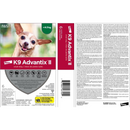 犬用 K9 Advantix II 外用驱虫药 - 4.5公斤或以下