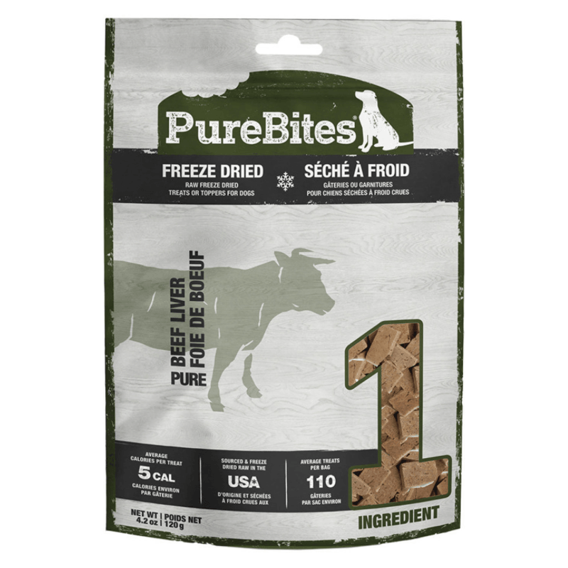 Freeze Dried Dog Treat - Beef Liver - J & J Pet Club - Purebites