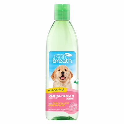 Dog Dental Health - FRESH BREATH - Water Additive - Puppy - 16 fl oz