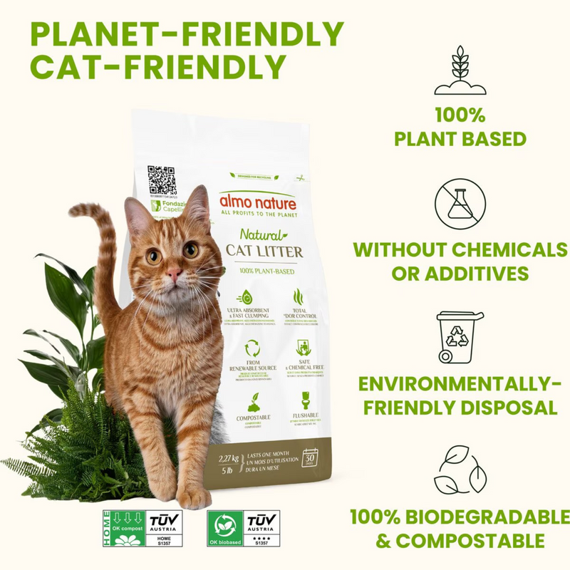 100% Plant-Based Natural Cat Litter