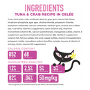 Wet Cat Food - GELÉE - Tuna & Crab Recipe in Gelée