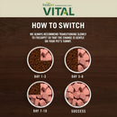 Cooked Cat Food - VITAL - Grain Free Chicken & Beef Recipe - 1 lb roll