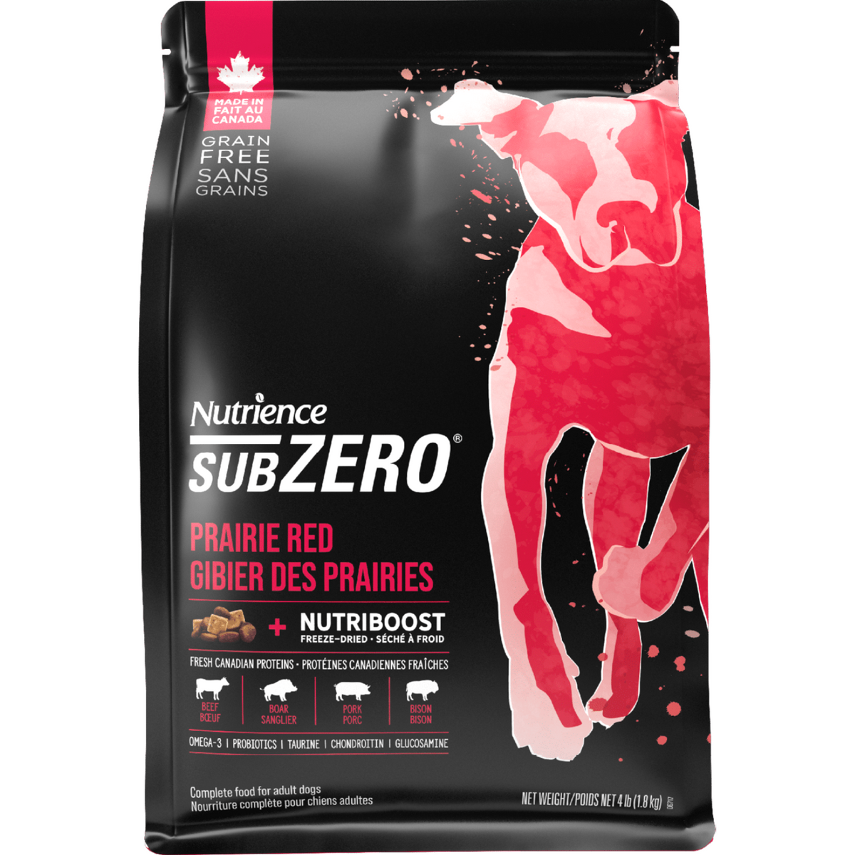Dry Dog Food - SUBZERO - Prairie Red – J & J Pet Club