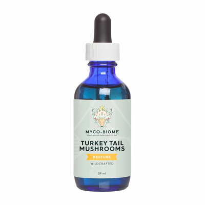 Dog & Cat Supplement - Turkey Tail Mushrooms - Liquid Triple Extract