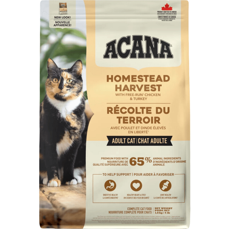 Dry Cat Food - Homestead Harvest - Adult