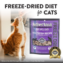 Aliments aux chats lyophilisés - Régime cru - Anumages de poisson-blanc - 11 oz