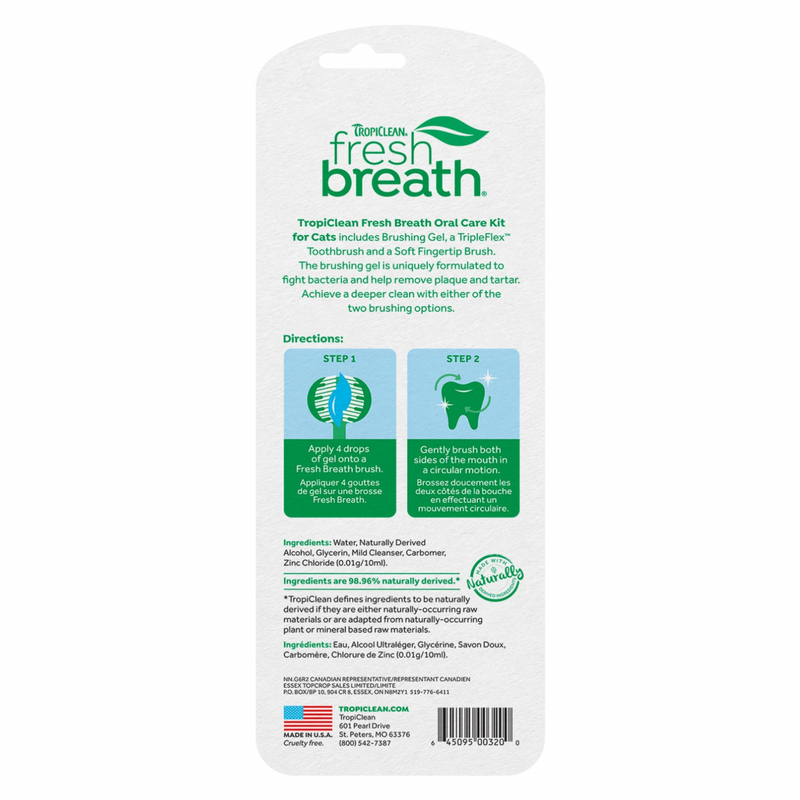 Cat Dental Health - FRESH BREATH - Oral Care Kit