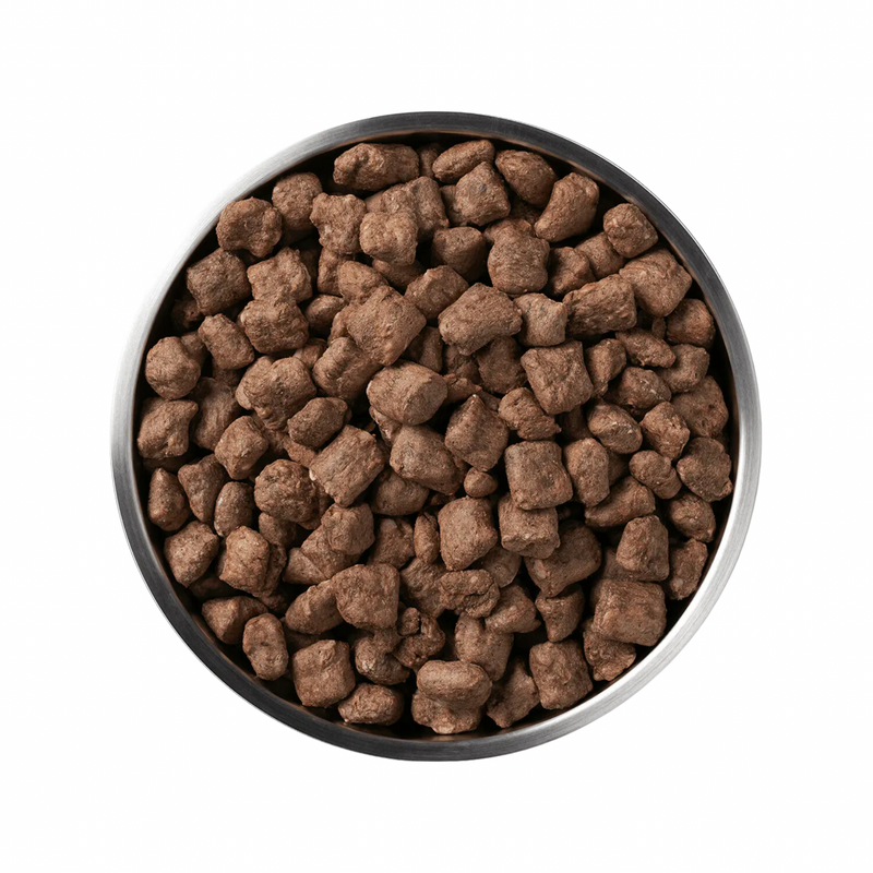 Nourriture pour chiens séchées - entrée de boeuf - Nibs - 14 oz