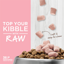 Topper des aliments pour chats séchés - Boost Raw Boost - Santé de la peau et du manteau