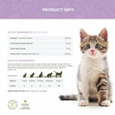 Anti-Hairball Support for Cats, Hemp Seed Soft Chews - 50 g