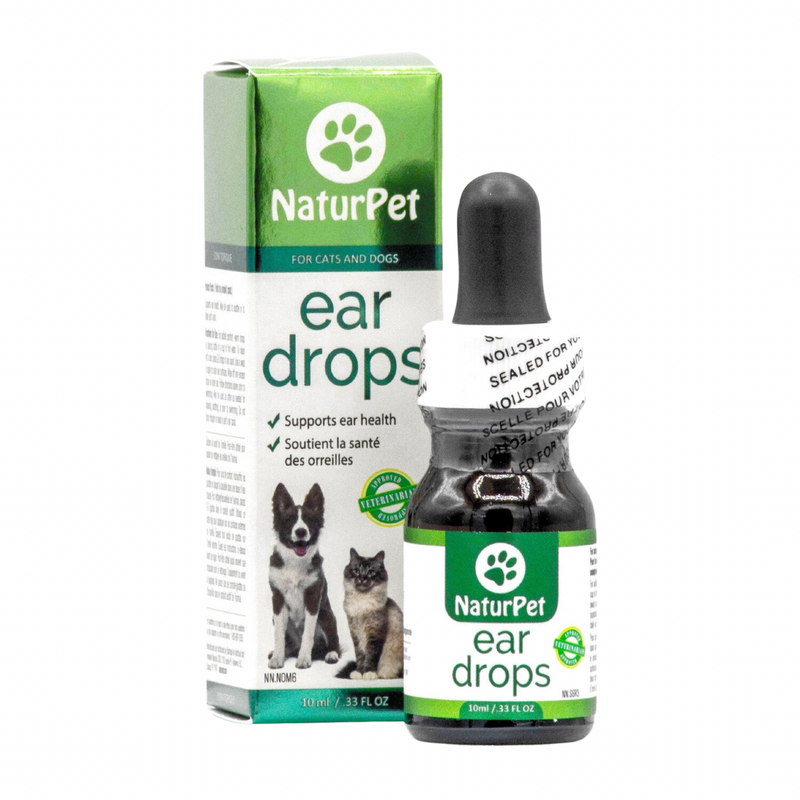 Gouttes d'oreille pour chiens et chats - 10 ml