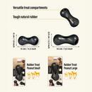 Dog Toy - CHEW CHASERS - Tough Natural Rubber Treat Peanut