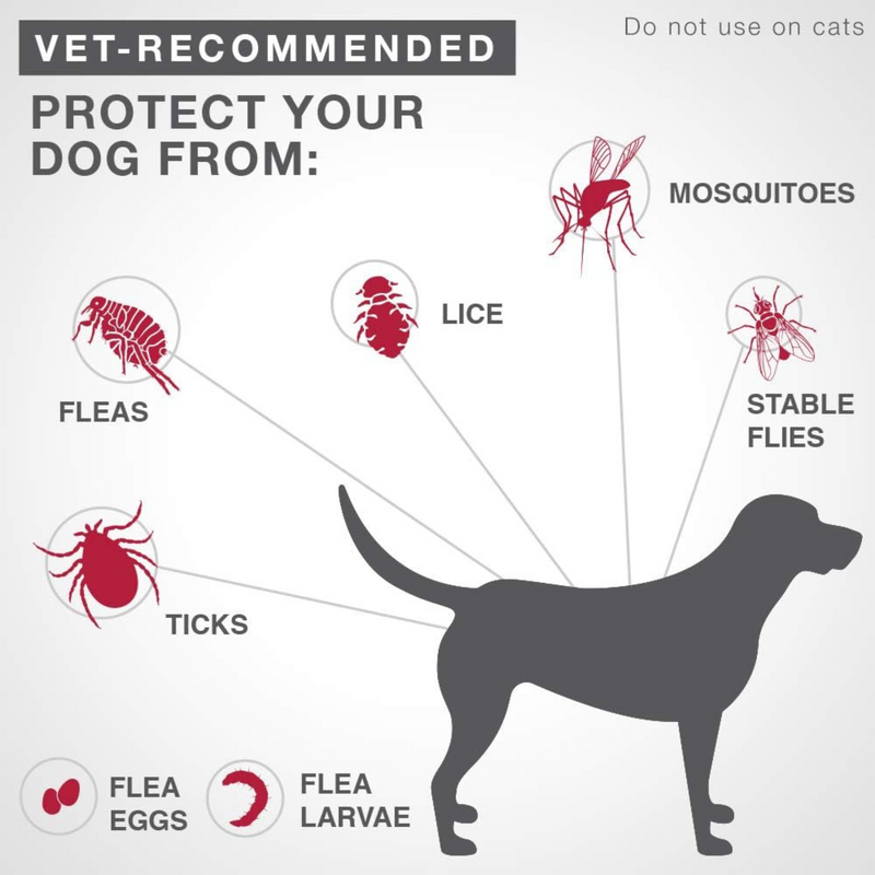 K9 Advantix II, Vet-Recommended Flea Treatment & Prevention For Extra Large Dogs (Over 25 kg)