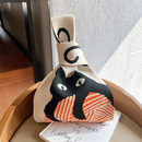 Mini Tote Knotted Handbag