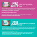 Canned Cat Food - BABY Pâté - Variety Pack - Kitten