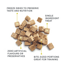 Natural Dog Treat - Freeze Dried Beef Liver Mini Trainers