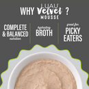 Wet Cat Food - VELVET MOUSSE - Variety Pack